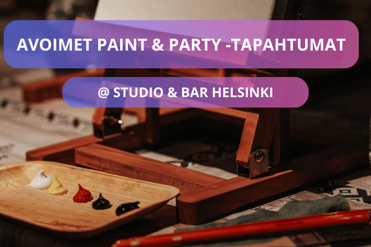 Paint & Party, avoin tapahtuma 